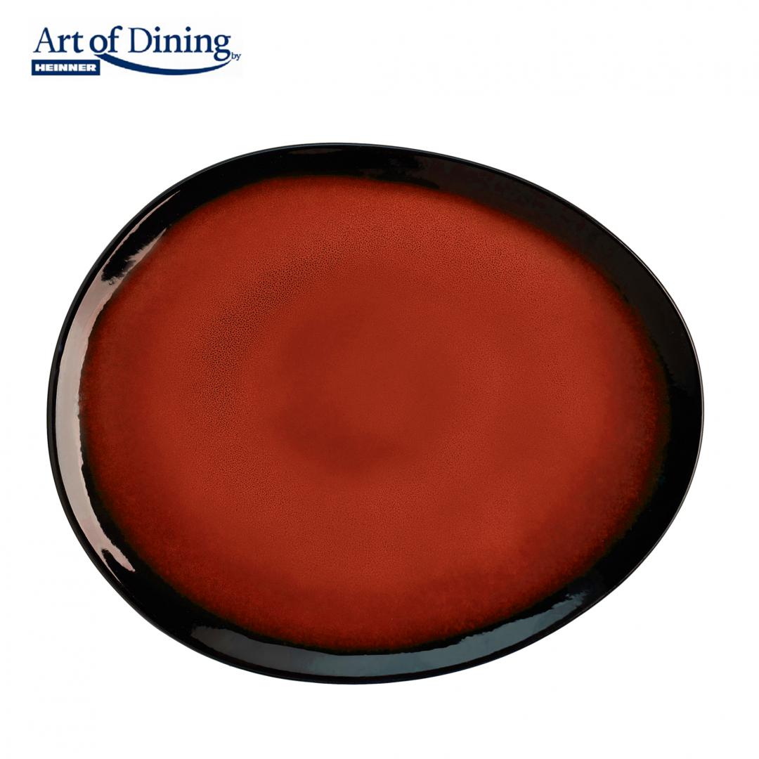 Farfurie Ovala Ceramica Heinner VULCANO 28 cm - Design Elegant