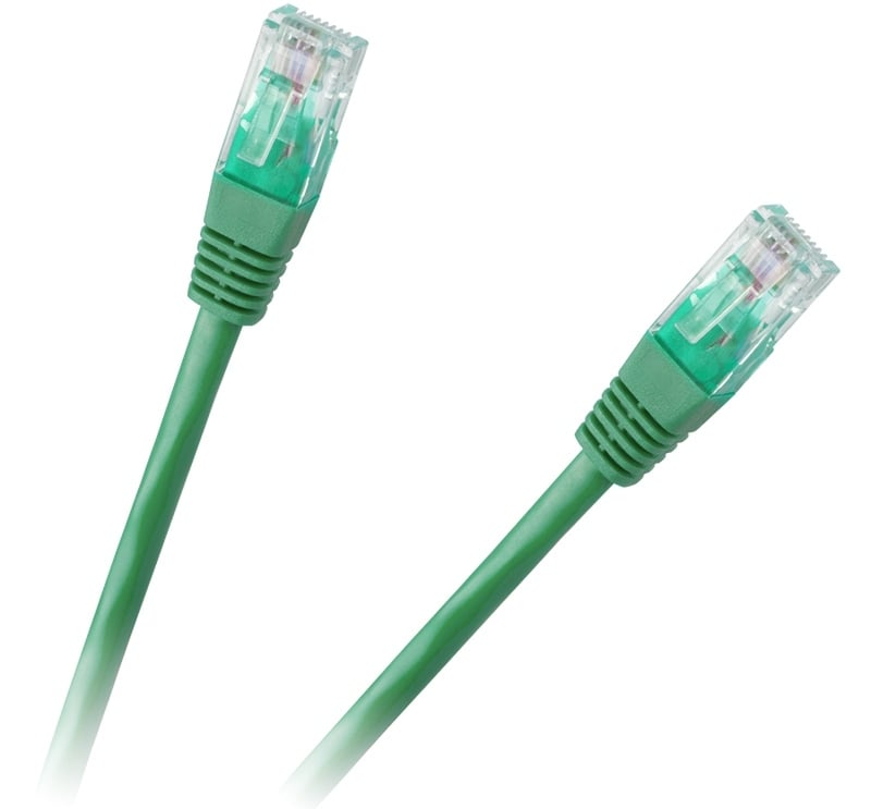 Patchcord UTP Cabletech 1m Verde - Conectare Fiabilă