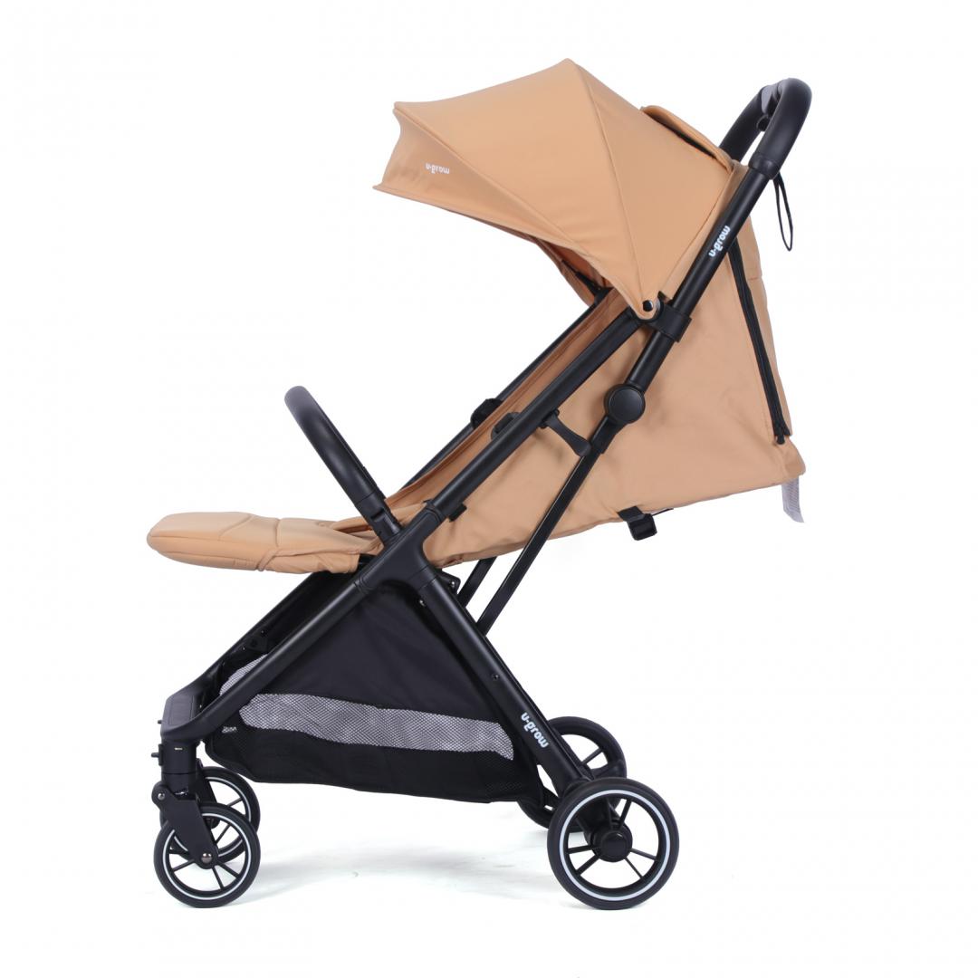 Cărucior Sport U-Grow AutoFold 0-48 luni, Maro - imagine 5