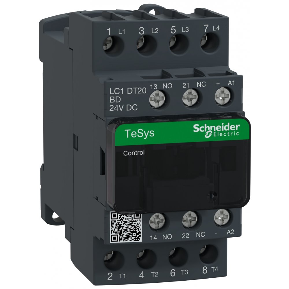 Contactor TeSys Deca 20A 24VDC Schneider