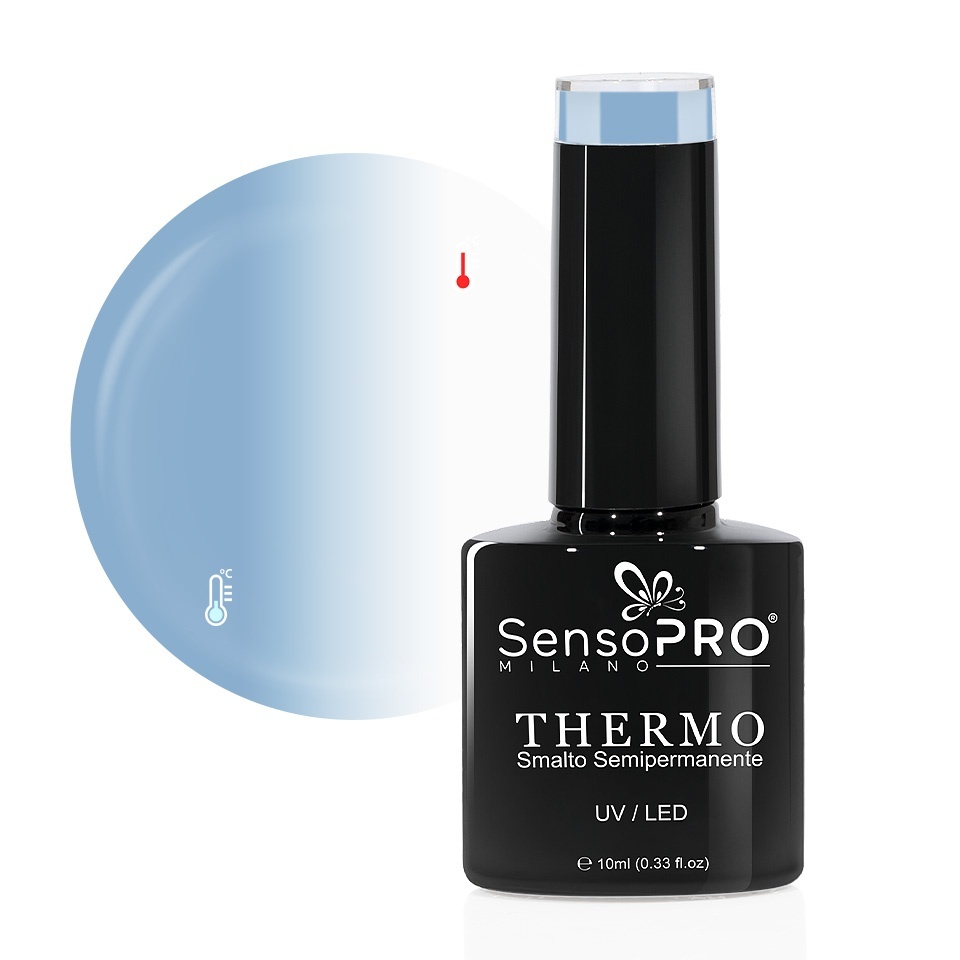 Oja Semipermanentă Termică SensoPRO Milano - Bride Veil 10ml