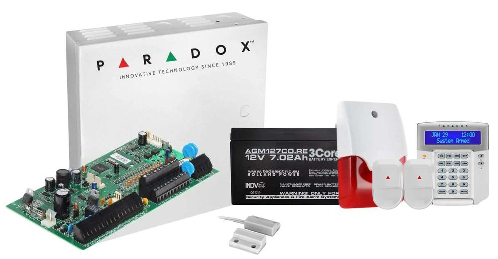 Kit Alarma Paradox SP7000 - Securitate Completa