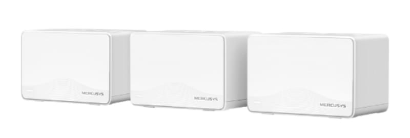Sistem Mesh Wi-Fi Mercusys BE3600, 3 unități, acoperire totală