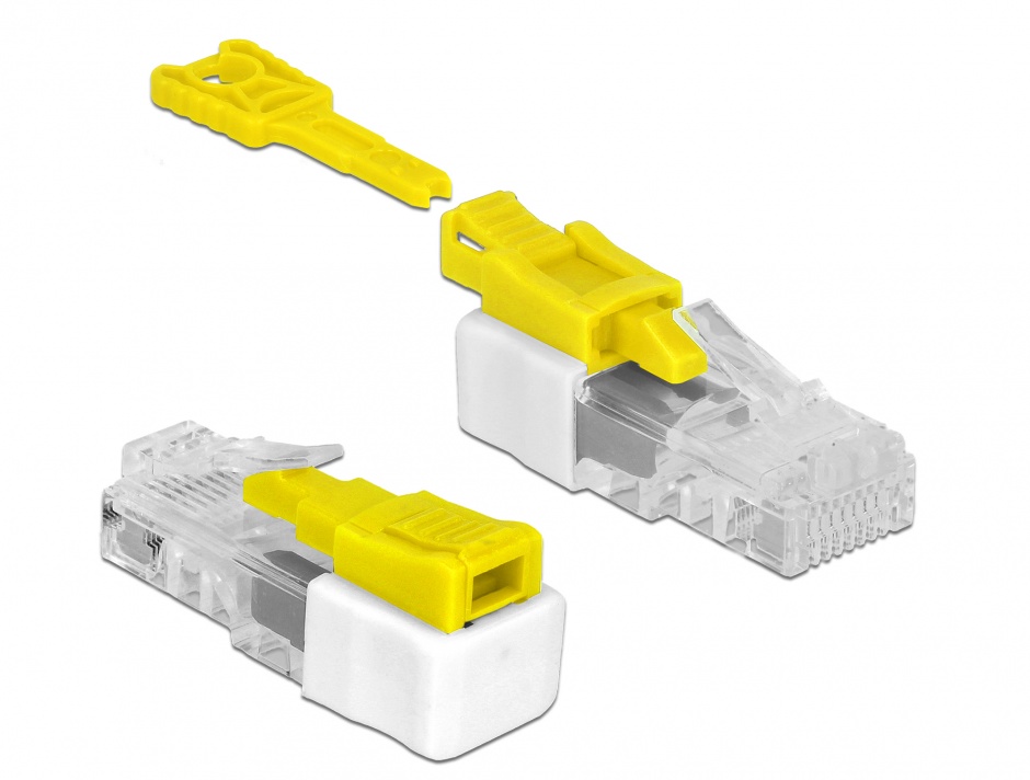 Delock 85334 - Set 5 Blocator Porturi RJ45