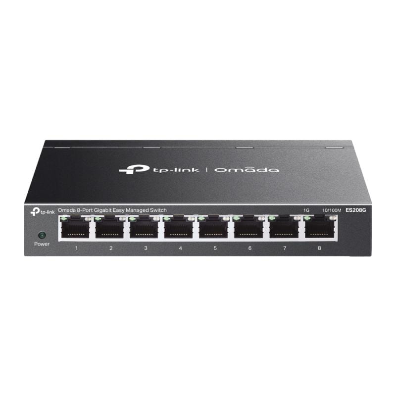 Switch TP-Link Omada 8-Port Gigabit Managed - Rețea Profesionistă - imagine 2