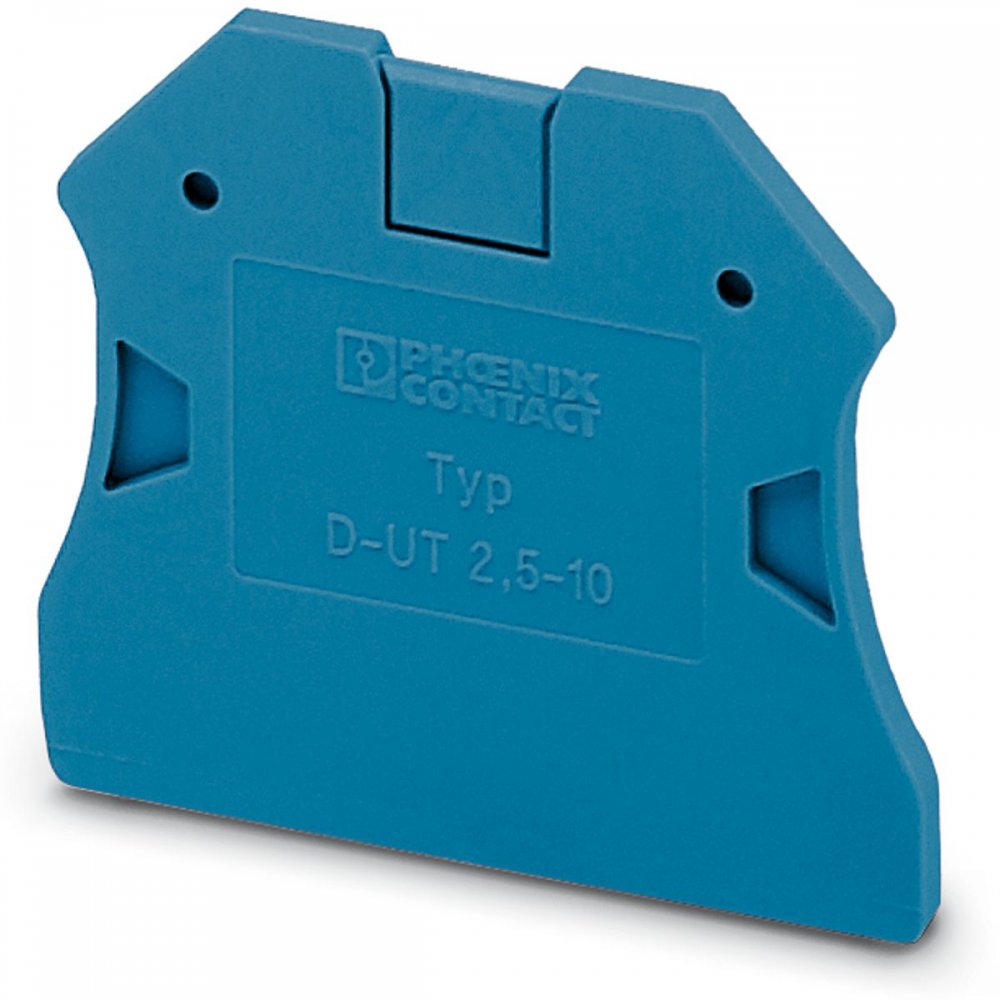 Capac Terminal D-UT 2,5/10 Phoenix Contact