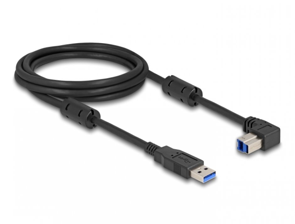 Cablu USB 3.0 Delock 2m Conector Unghiular