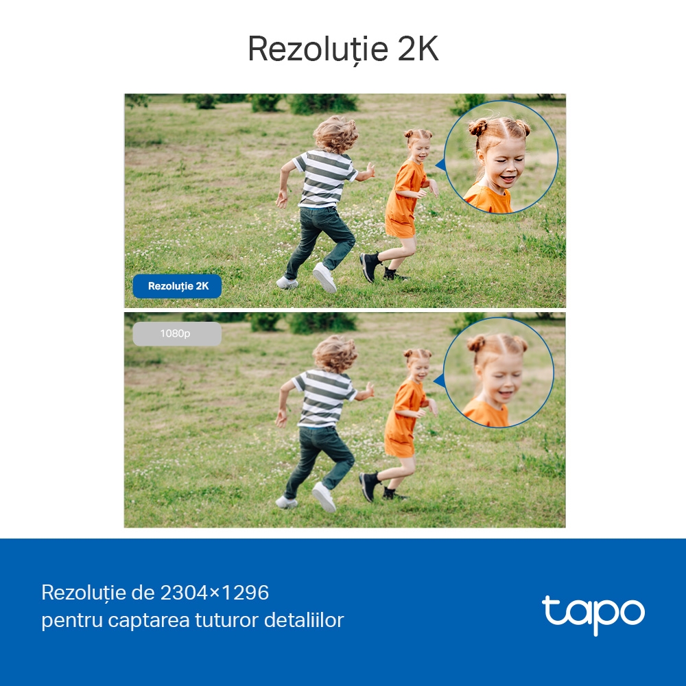 Camera IP Exterior TP-Link Tapo C510W 2K QHD, 360°, IP66 - imagine 5