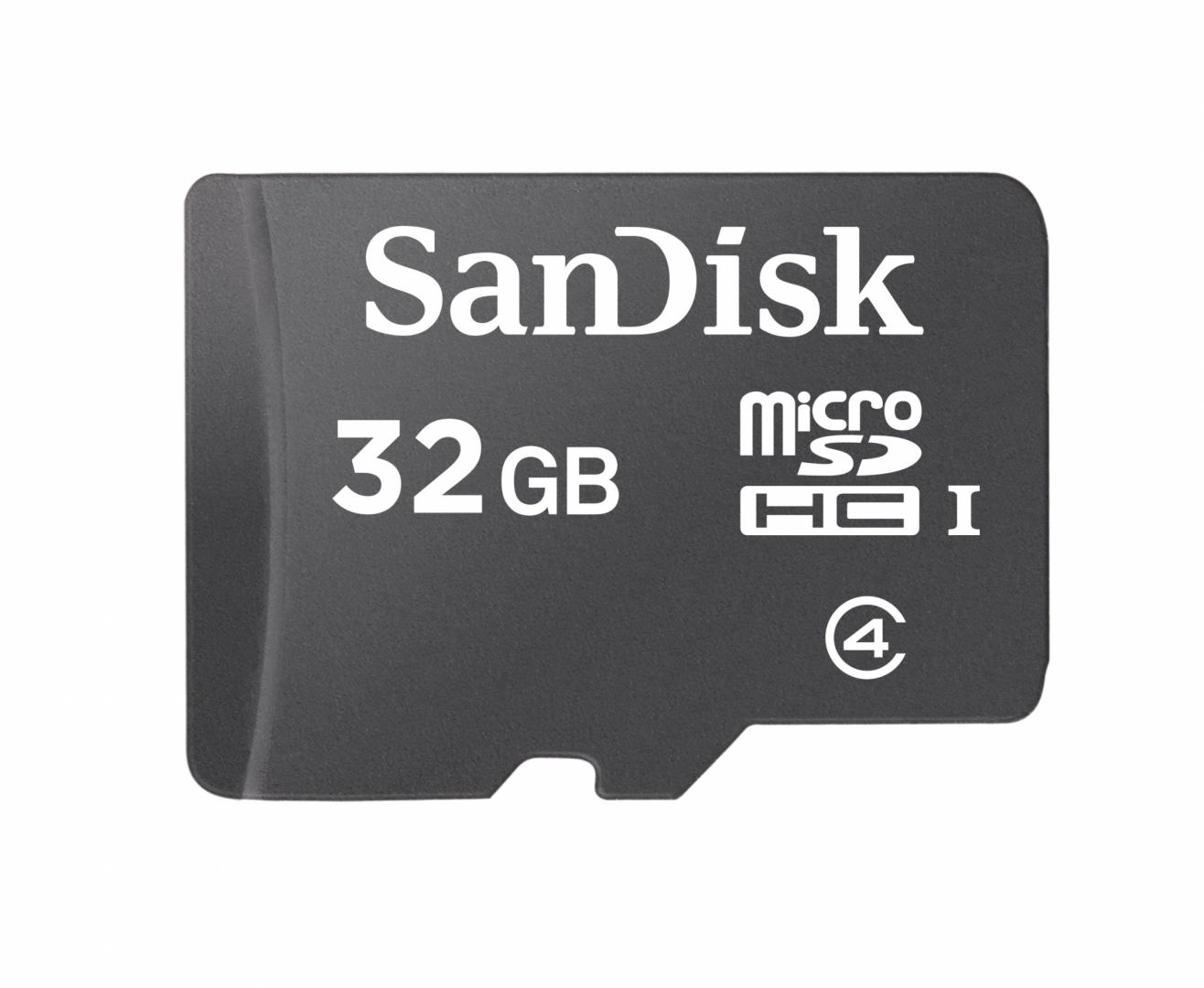 Card Memorie SanDisk MicroSD 32GB Class 4 - Stocare Sigură