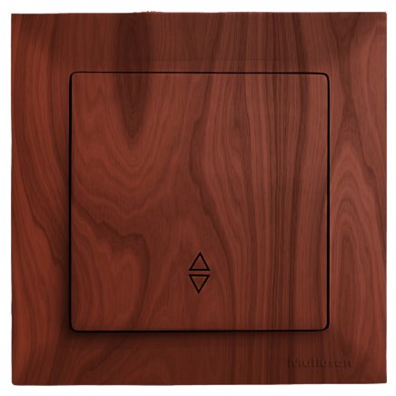 Întrerupător Cap-Scară Mutlusan Candela, 1P, Cireș