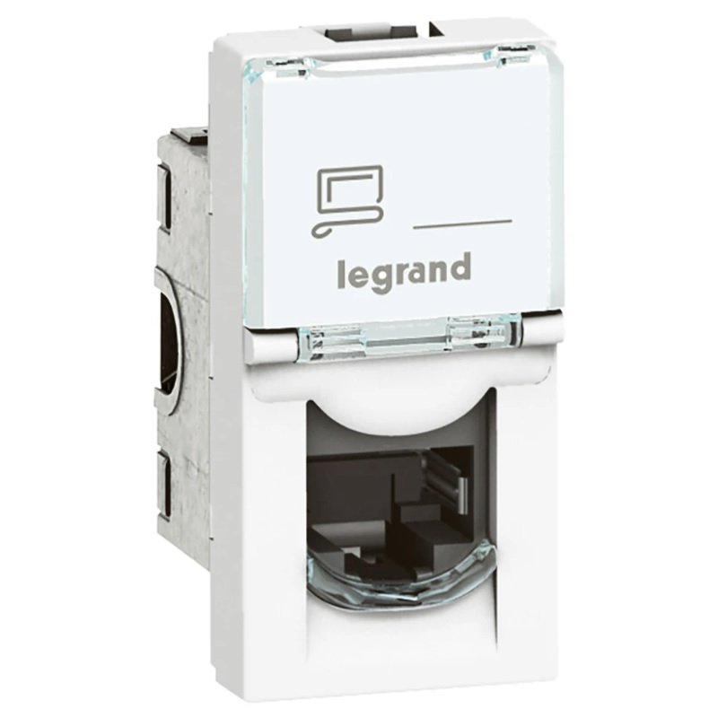 Priza RJ45 Cat6 FTP Legrand Mosaic, 1 Modul
