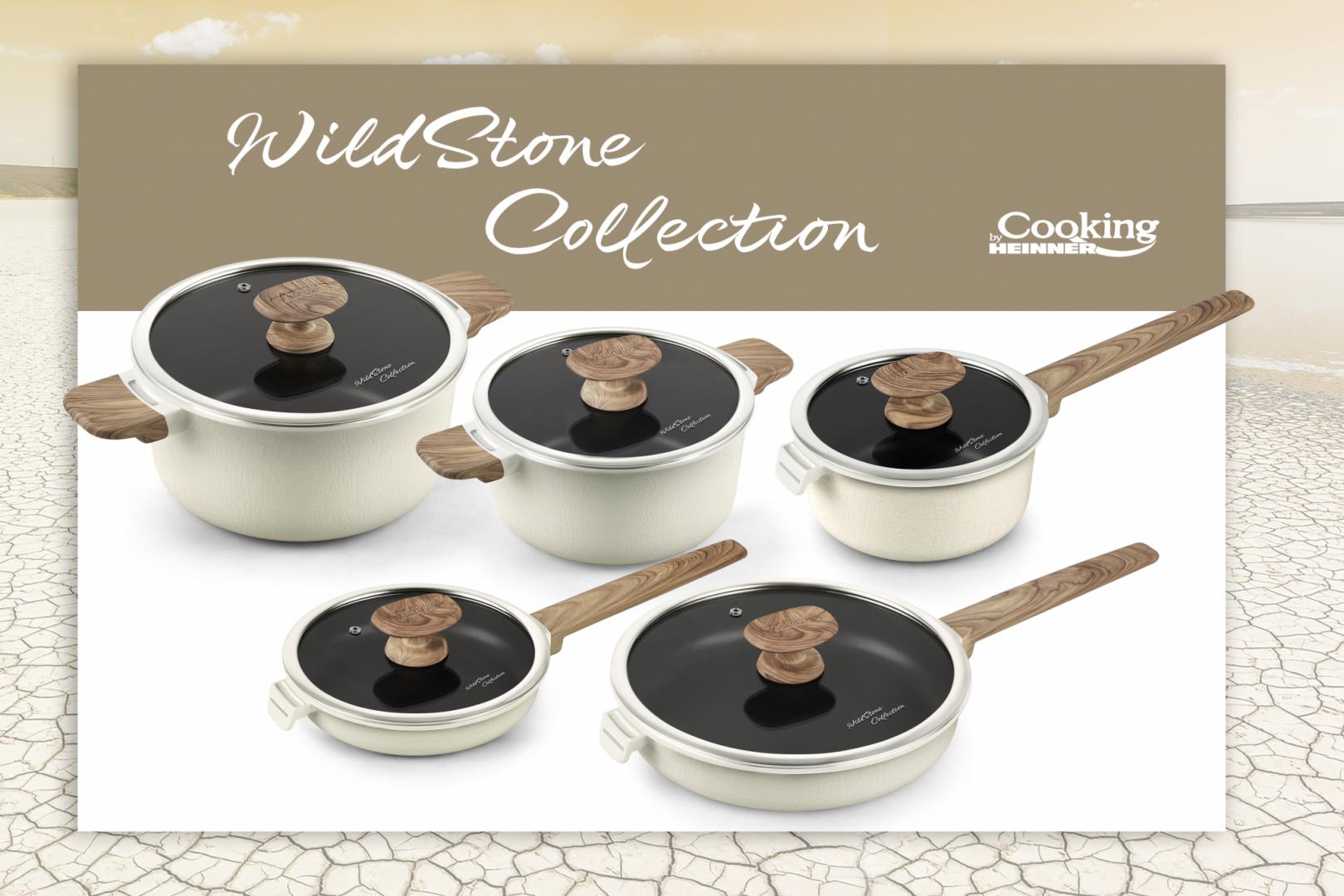 Cratiță Heinner Wild Stone 20cm 2.5L - Aluminiu Premium - imagine 5