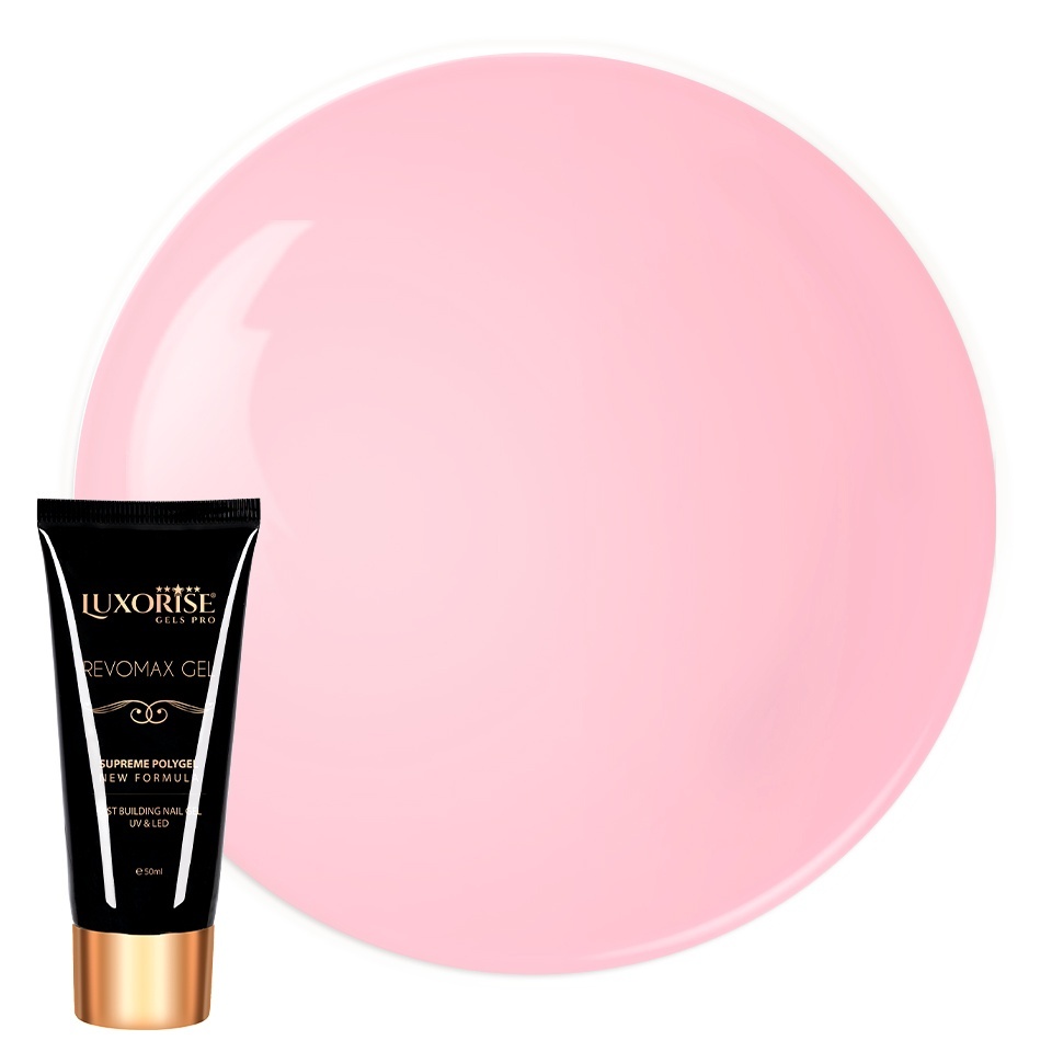 Polygel Luxorise French Pink, 50ml - Construcție Unghii