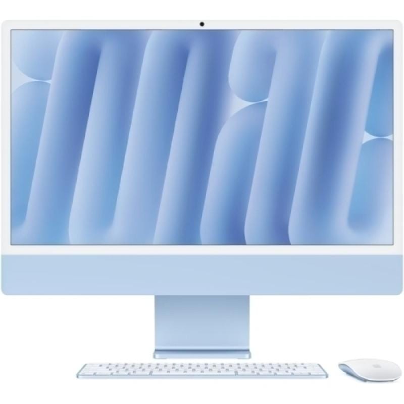 Apple iMac 24" M4 32GB/512GB Blue - Display Retina 4.5K - imagine 2