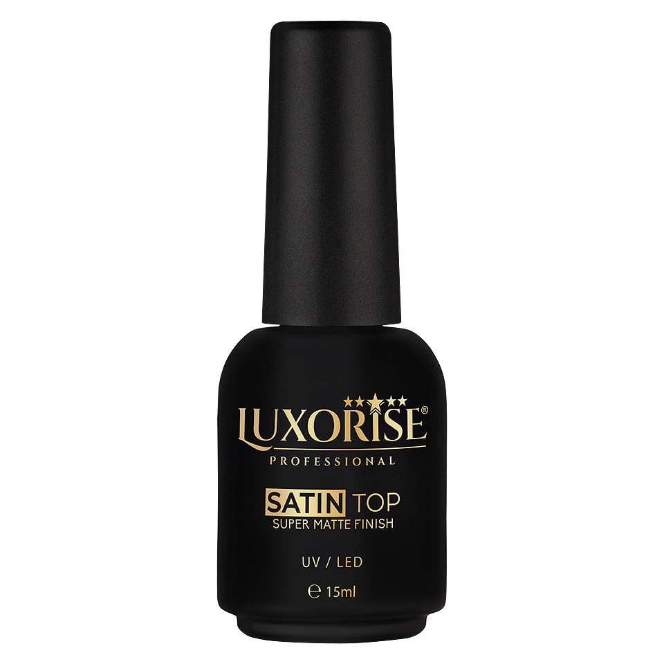 Top Coat Mat LUXORISE, 15ml | Finish Profesional