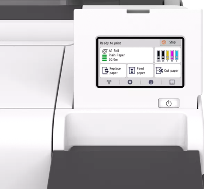 Plotter CANON imagePROGRAF TM-255 24" WiFi - Format A1, 500GB HDD - imagine 2
