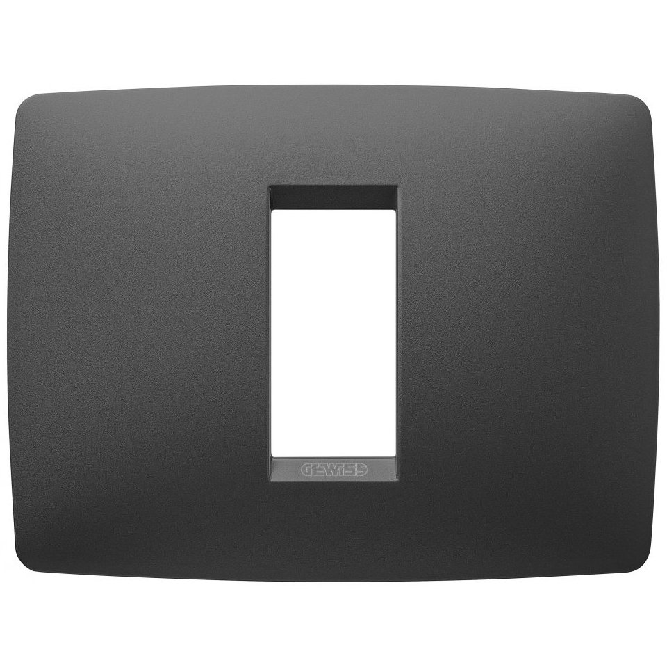 Rama 1 Modul Gewiss Chorus One Negru Satin