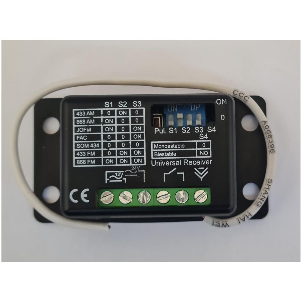 Receptor Radio Universal 433/868MHz OEM