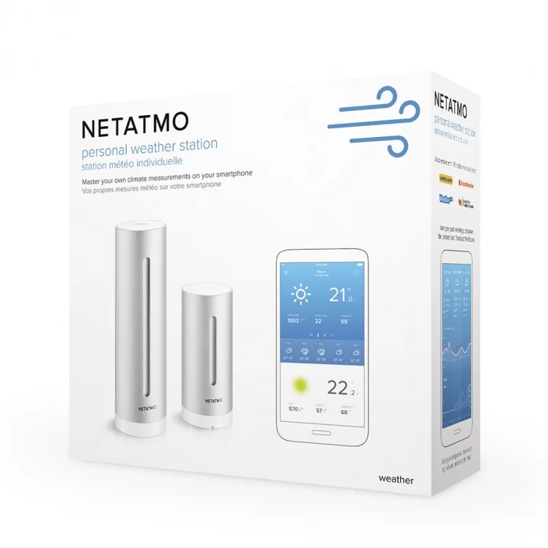 Stație Meteo Netatmo Wireless, Monitorizare Climă Inteligentă - imagine 3