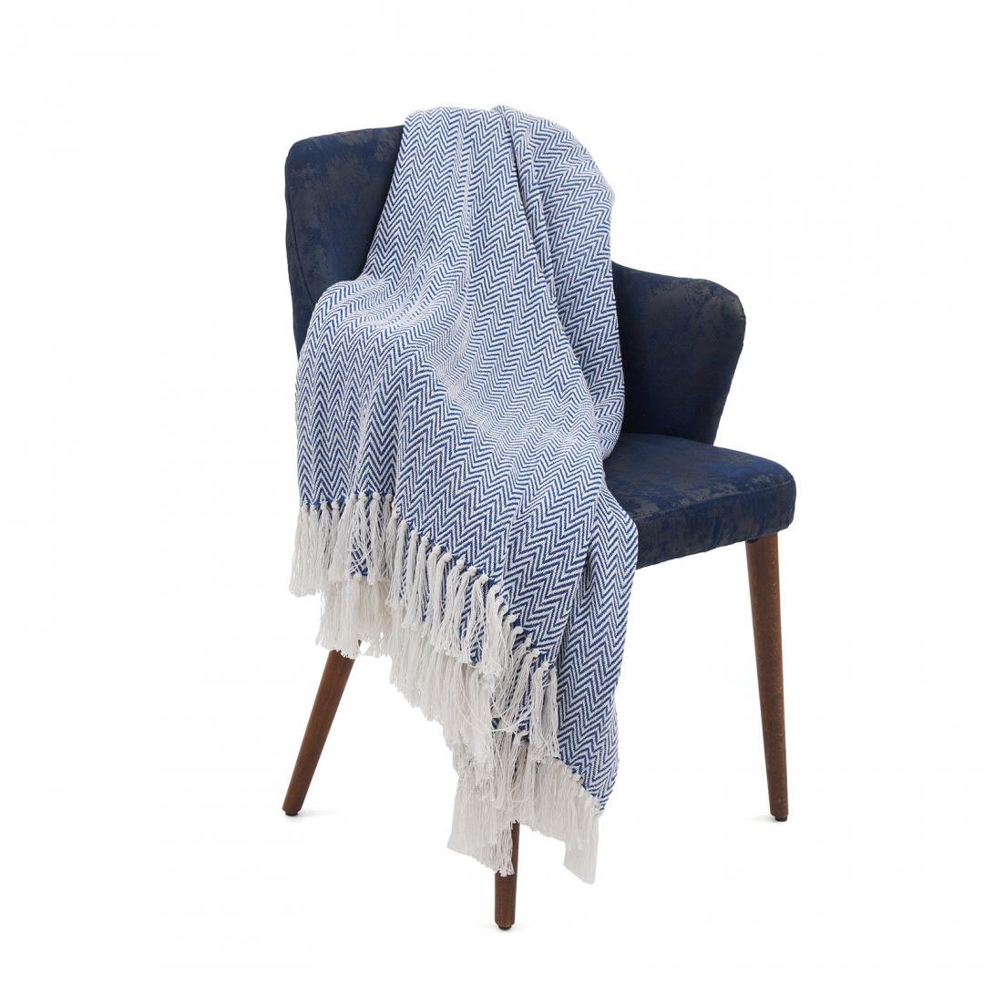 Pled Cuvertura Zig 160x200 cm - Bumbac și Poliester - imagine 8