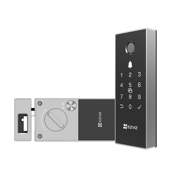 Încuietoare smart ușă EZVIZ DL03 Pro, amprentă, Wi-Fi