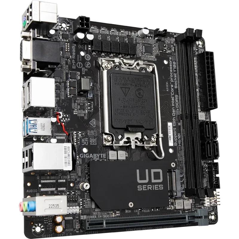 Placa de Baza GIGABYTE H610I DDR5 Mini-ITX Intel LGA1700 - imagine 3