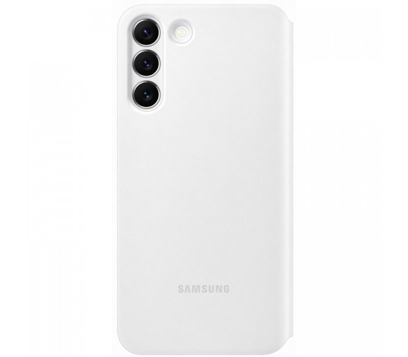 Husă Samsung Galaxy S22 Plus Smart Clear View Alb - imagine 2