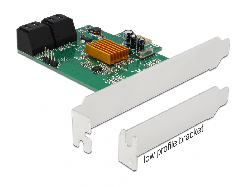 Placă PCI Express 4x SATA III Delock 90382