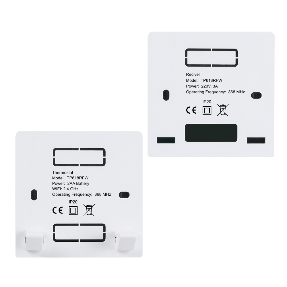 Termostat Wi-Fi Luxion TP618RFW Smart, Control Aplicație - imagine 8