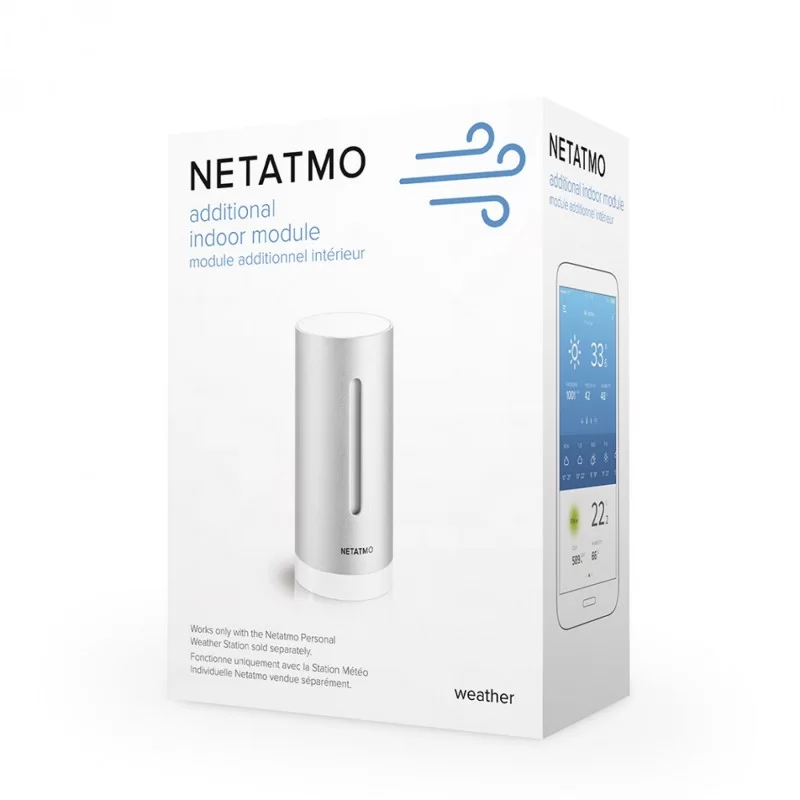 Modul Adicional Netatmo: Temperatură, CO2 și Wi-Fi - imagine 4