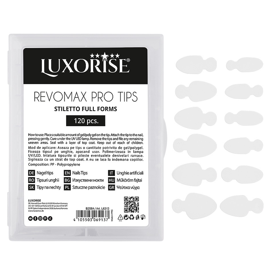 Set Tipsuri Reutilizabile & French Pads LUXORISE
