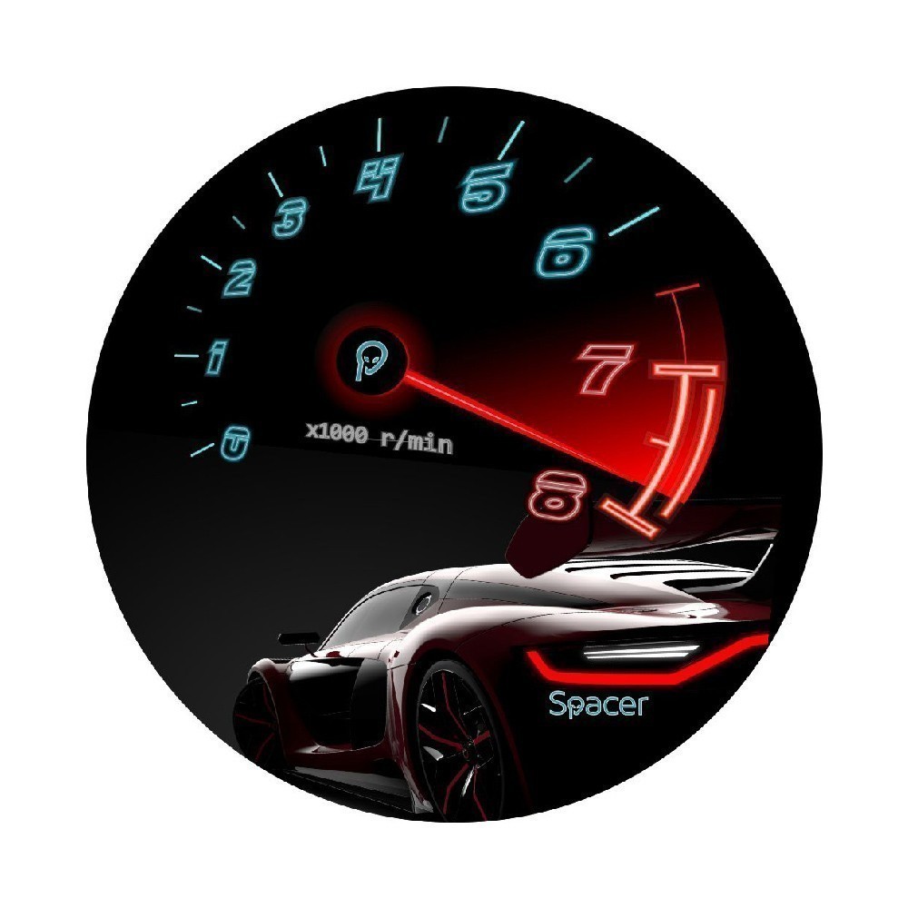 Covor Gaming Spacer Rotund 120cm - Protectie Parchet Premium