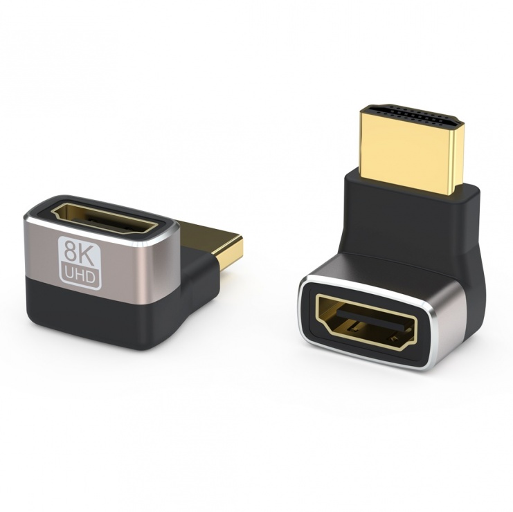 Adaptor HDMI Unghi 90° 8K OEM