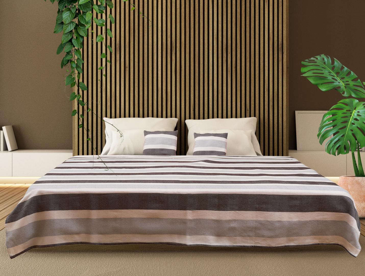 Cuvertura Pat Zia King Size 200x220cm - Bumbac Mix Confort - imagine 2