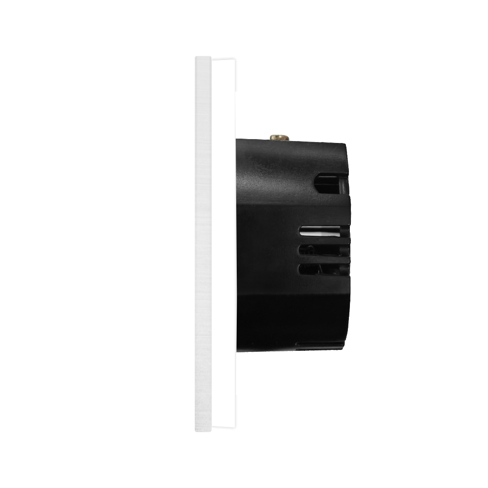 Întrerupător Touch Triplu Sticlă și Aluminiu RF433 - imagine 3