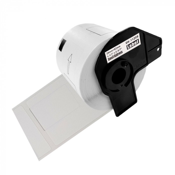 Banda Continua Brother DK11209 29mm - Etichete Orig Negru pe Alb