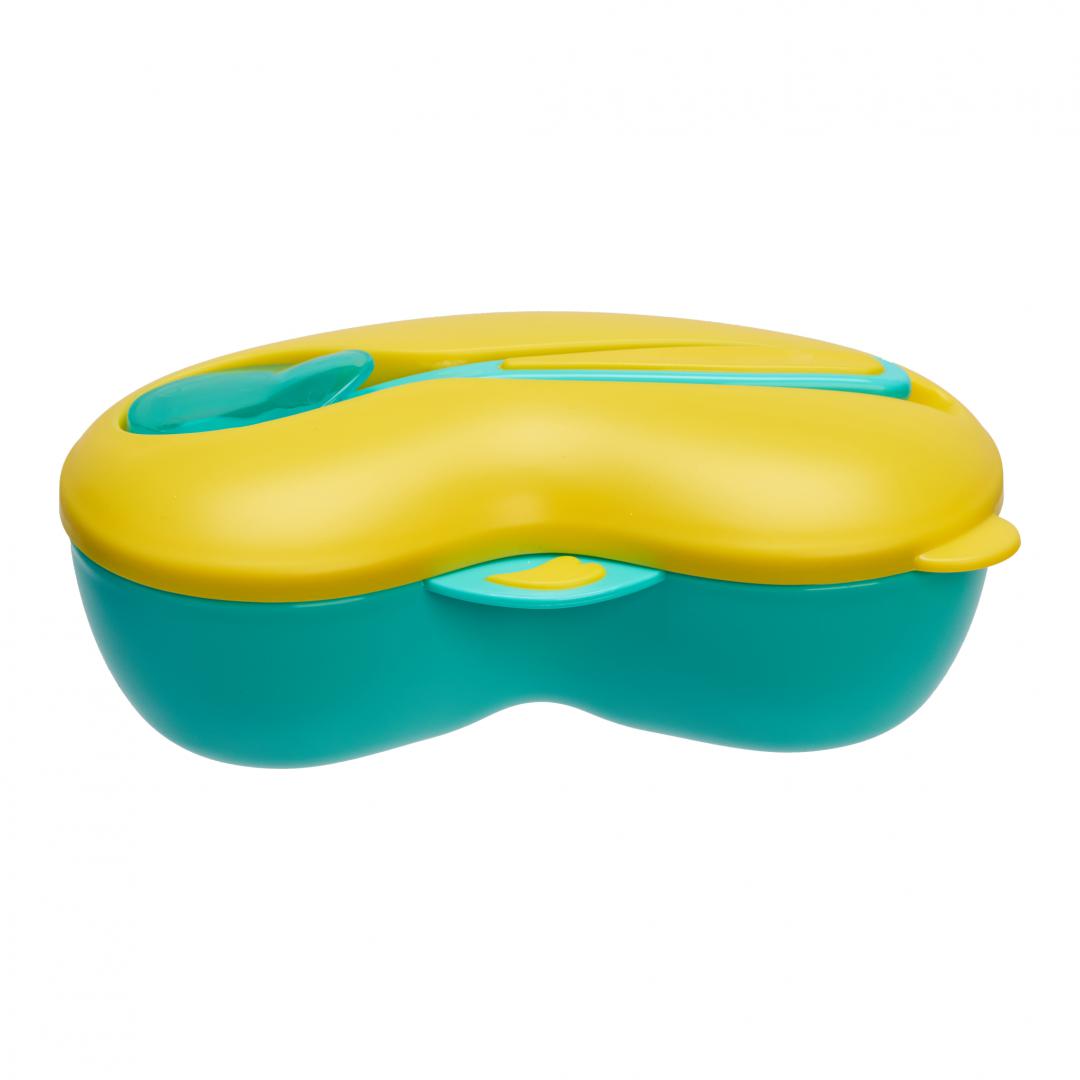 Bol U-GROW 270 ml cu Capac și Linguriță - Pentru Diversificare