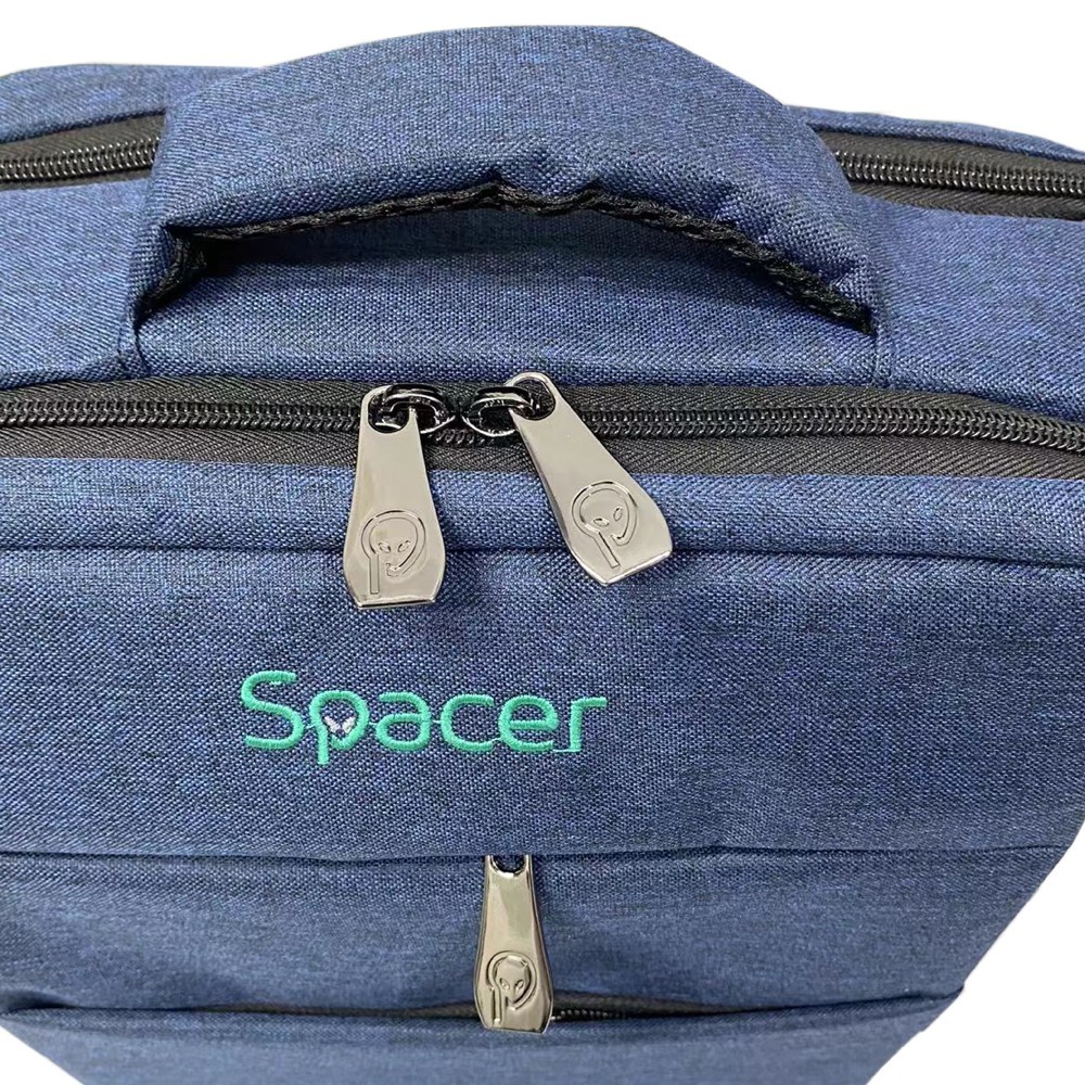 Rucsac SPACER New York Blue 17" Waterproof - Calatorii - imagine 7