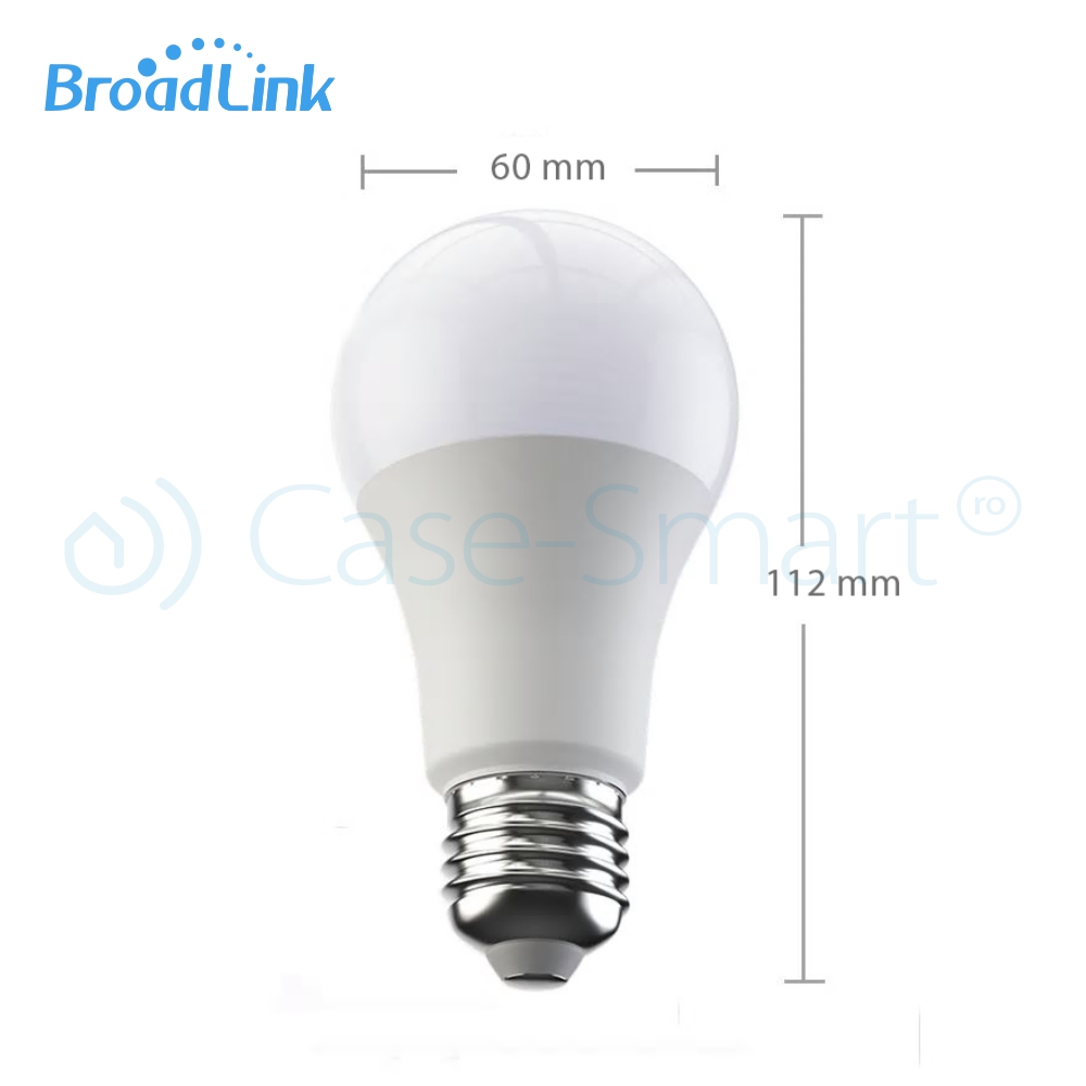 Pachet 4 Becuri Inteligente BroadLink FastCon E27 - imagine 3