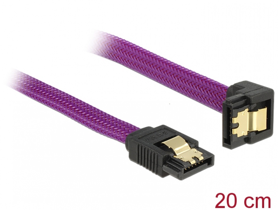 Cablu SATA III 20cm Premium Delock