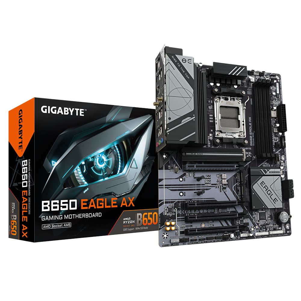 Placă de bază GIGABYTE B650 EAGLE AX AM5 ATX WiFi 6E - imagine 3