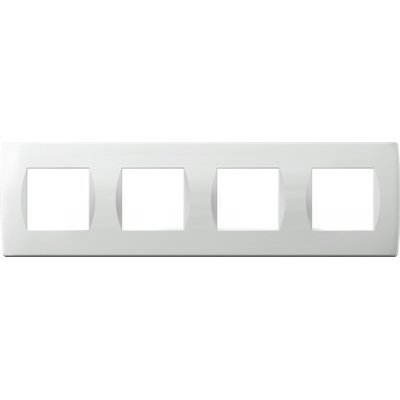 Rama Modul Soft 4x2M Alb TEM