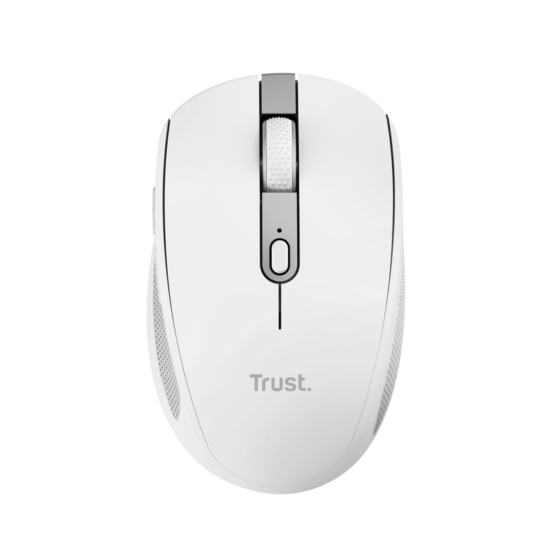 Mouse Trust Ozaa Compact 3200 DPI USB-A/C Alb - imagine 2