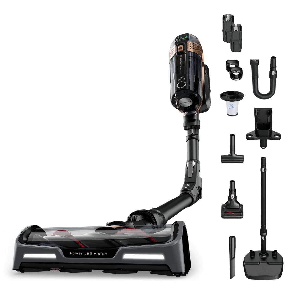 Rowenta X-Force Flex 15.60 Animal - Aspirator vertical fără fir