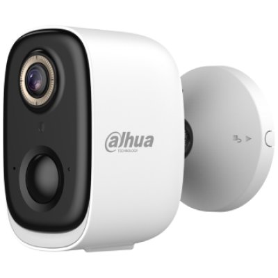Camera Wifi 6 cu baterie si PIR Dahua DH-BF5H, 3K, lentila 2.1mm, IR 15m, lumina 10m, microfon, difuzor, alarma, Detectie AI, baterie 6000 mAh, IP66