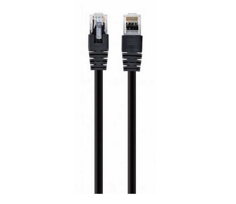 Patchcord CAT6 1M Negru Atu tech - Conexiune Rapidă
