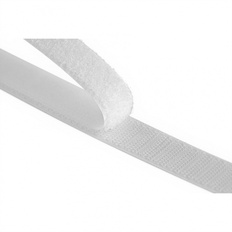Banda Velcro Autoadezivă Albastră 20mm x 1m