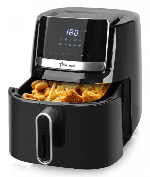 Friteuza cu aer Starcrest, 6.5L, 1600W, 10 Programe
