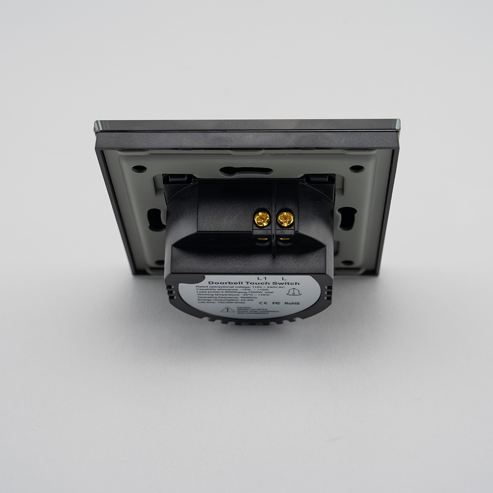 Buton Sonerie Touch Sticla LUXION, Revenire, IP45 - imagine 16