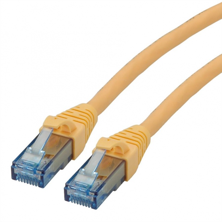 Cablu Patch Cord Roline 0.3m Galben